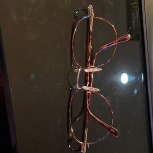 VINTAGE BRISTOL-ROUND TORTOISE GOLD EYEWEAR